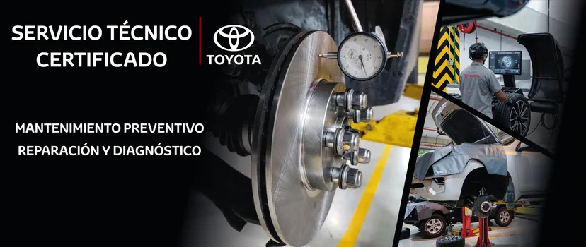 Servicio Técnico Certificado Toyota — Mantenimiento preventivo, reparación y diagnóstico